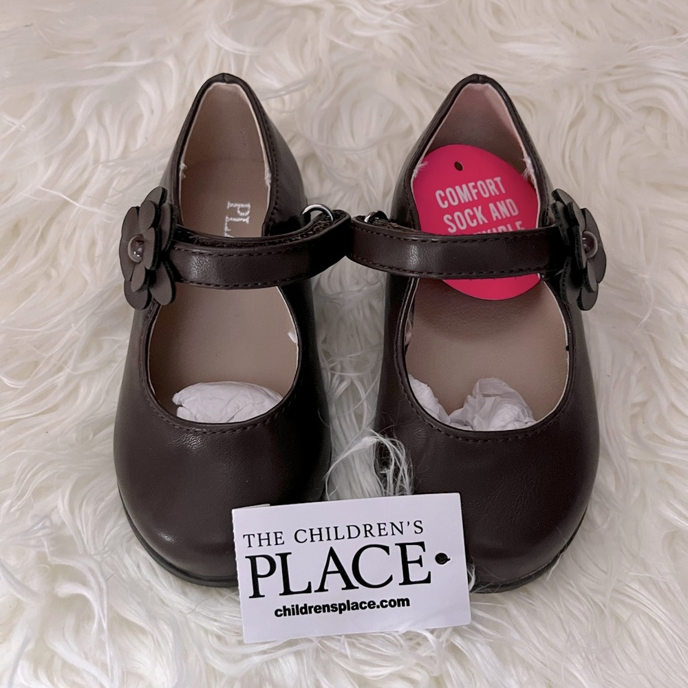 Girls shoes, Mary Jane Shoes - Brown